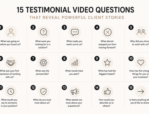 15 Testimonial Video Questions That Reveal Powerful Client Stories